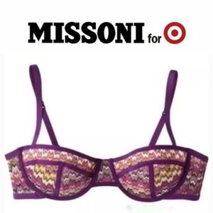 NWOT Missoni for Target Demi Bra